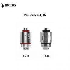 Résistance Q16 - JUSTFOG