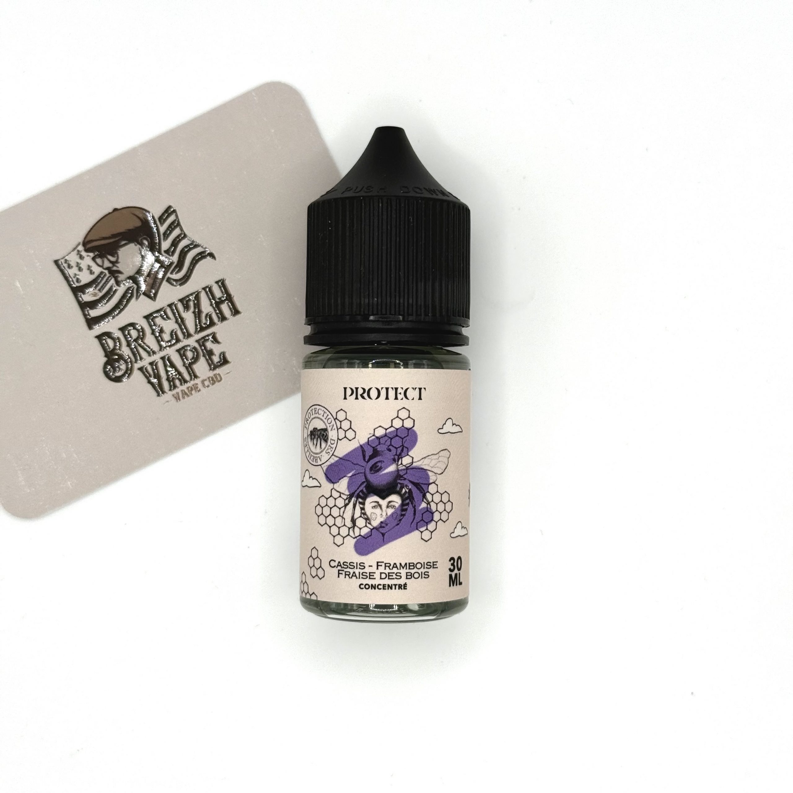 Cassis Framboise Fraise des bois Concentré - 30 ML - PROTECT